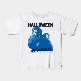 Halloween Psycho Serial Killer Horror Slasher Kids T-Shirt